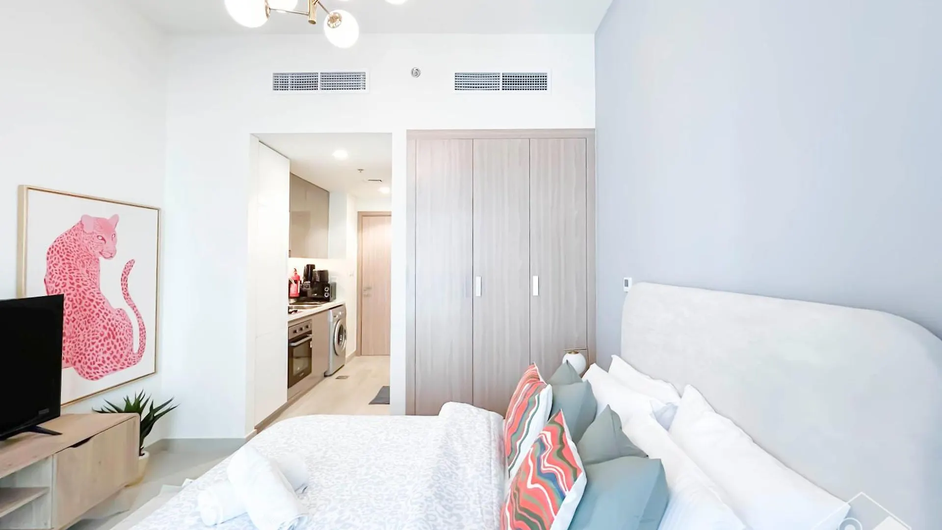 Urban Charm Studio With Balcony In Riviera Dubai United Arab Emirates